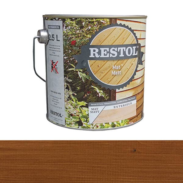 Restol Houtolie | Bruin | mat | 0.75 L