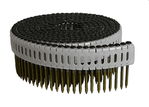 Rolnagels | 2.5 - 2.7 x 40 | bollenskop gevlakt | RVS | ZWART 9005